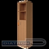 Шкаф полузакрытый правый RIVA 403х365х1975мм, 1 дверь средняя, Груша Ароза