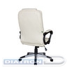 Кресло руководителя RIVA Chair 9211, крестовина пластик, экокожа бежевая