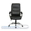 Кресло руководителя RIVA Chair 9131, крестовина металл, экокожа черная