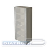 Шкаф New.Tone Nt-46, 880х460х2045мм, стеклянный фасад, дуб серебристый/мокко