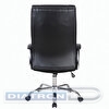 Кресло руководителя BRABIX Forward EX-570, хром, экокожа, черное, BRABIX-NOV