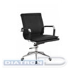 Кресло офисное RT-07Q, крестовина хром, максимальная нагрузка 120кг, экокожа черная
