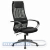 Кресло руководителя BRABIX Premium Stalker EX-608 PL, ткань-сетка/кожзам, черное, BRABIX-NOV