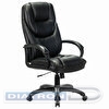 Кресло руководителя BRABIX Premium Nord EX-590, черный пластик, экокожа, черное, BRABIX-NOV