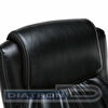 Кресло руководителя BRABIX Premium Status HD-003, нагрузка до 250 кг, рециклированная кожа, хром, черное, BRABIX-NOV