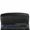 Кресло руководителя BRABIX Premium Direct EX-580, хром, рециклированная кожа, черное, BRABIX-NOV