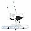 Кресло руководителя BRABIX Premium Prime EX-515, пластик белый, ткань, черное, BRABIX-NOV