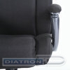 Кресло руководителя BRABIX Premium Solid HD-005, нагрузка до 180 кг, ткань, черное, BRABIX-NOV