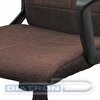 Кресло руководителя BRABIX Focus EX-518, ткань, коричневое, BRABIX-NOV