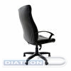 Кресло руководителя BRABIX Trust EX-535, экокожа черная, ткань серая, BRABIX-NOV