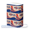 Полотенце бумажное листовое Focus Extra/Premium, Z-сложение, 2-слойное, 20х24см, 200л/уп, белое, 12шт/уп  (5041537/5069956)
