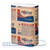 Полотенце бумажное листовое Focus Extra/Premium, Z-сложение, 2-слойное, 21.5х24см, 200л/уп, белое, 20шт/уп  (5048672/5069955)