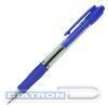 Ручка шариковая автоматическая PILOT SUPERGRIP BPGP-10R-F-L, резиновый упор, 0.32/0.7мм, синяя