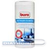 Салфетки BURO для чистки экранов и оптики, вискозные, туба, 100шт/уп